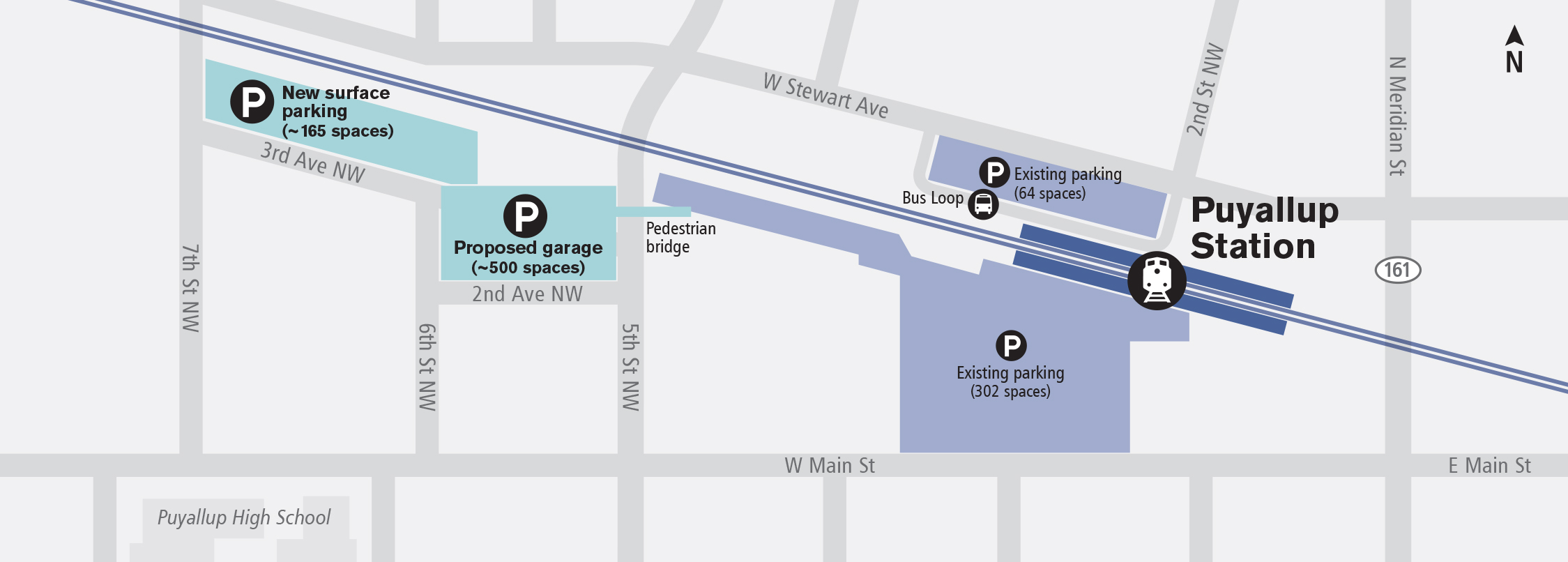 Puyallup Station Parking and Access Improvements Sound Transit