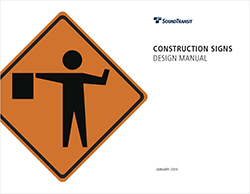 Thumbnail for brand construction sign design manual