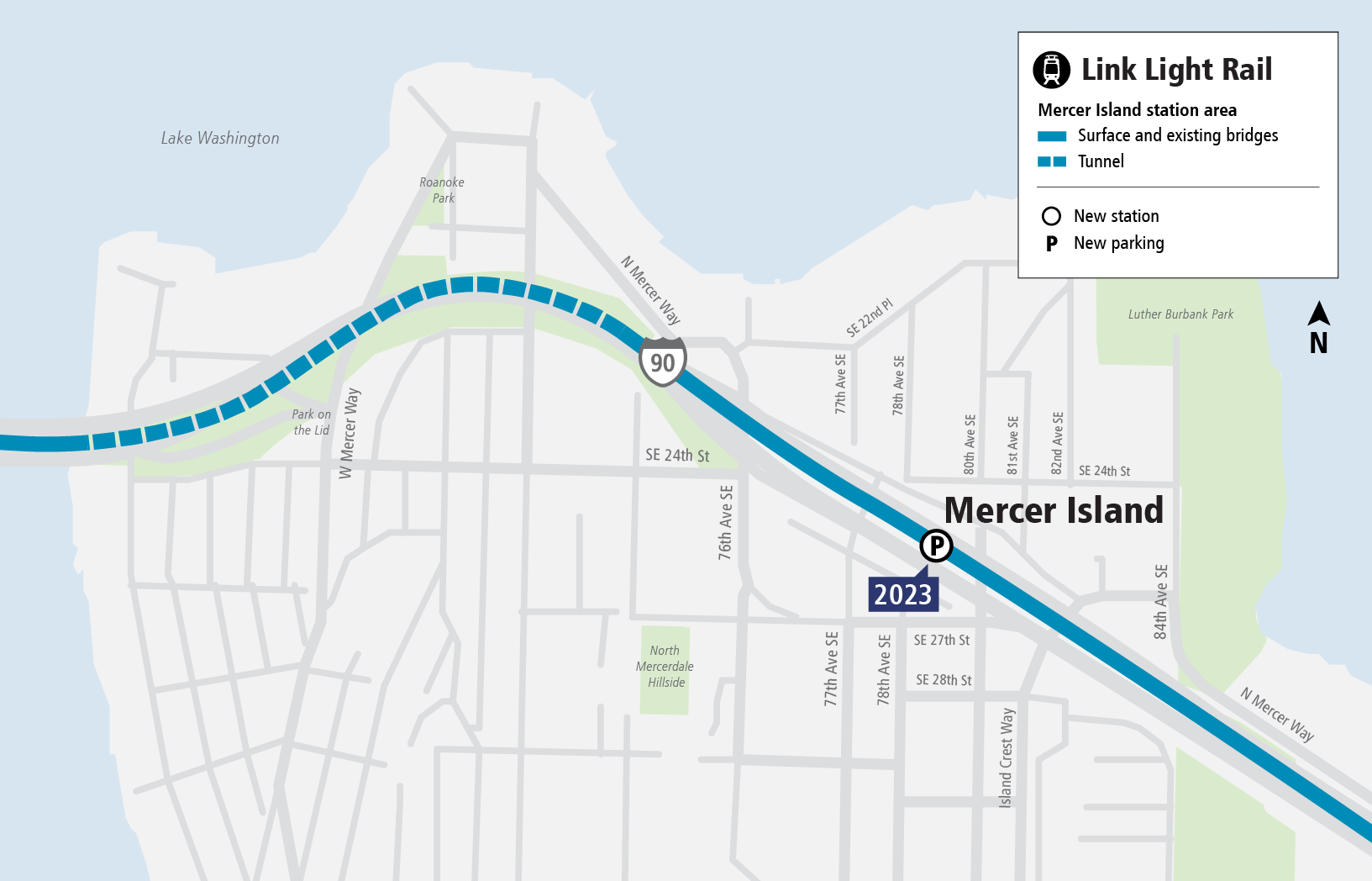 Mercer island station