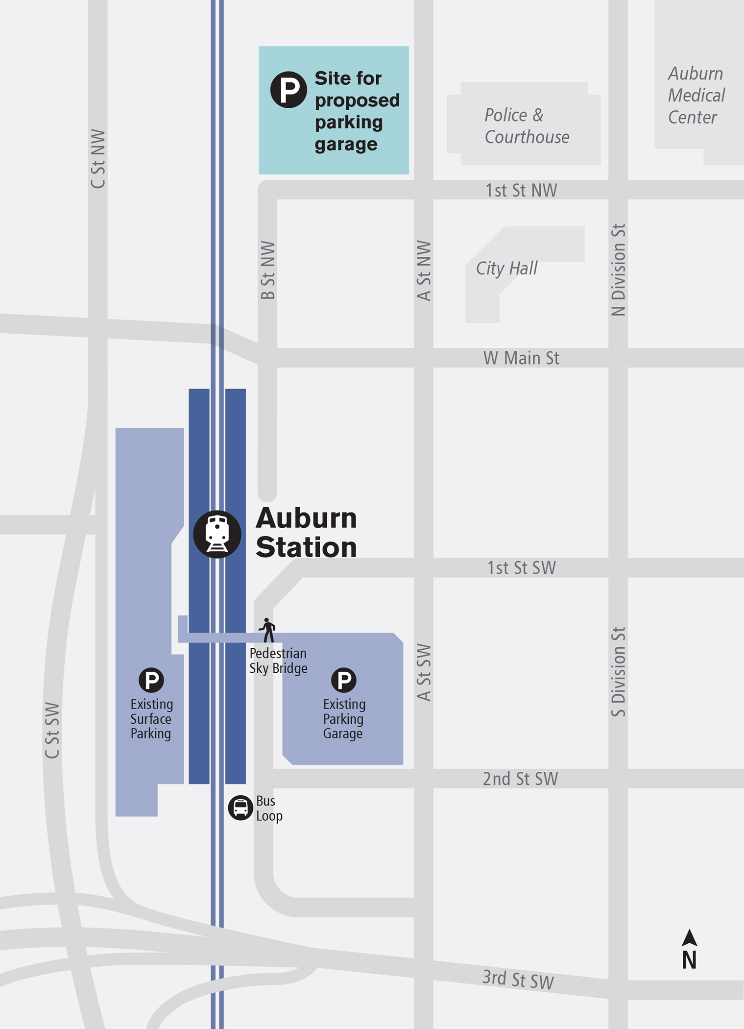 Auburn Station Parking and Access Improvements Sound Transit