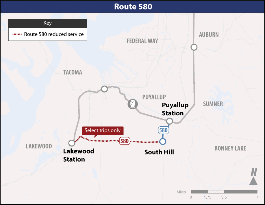 Map - 580 SIP Route Changes 2019