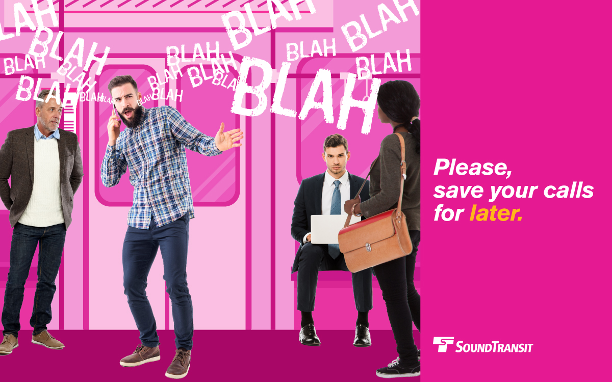 Save your calls for later, or keep it down.