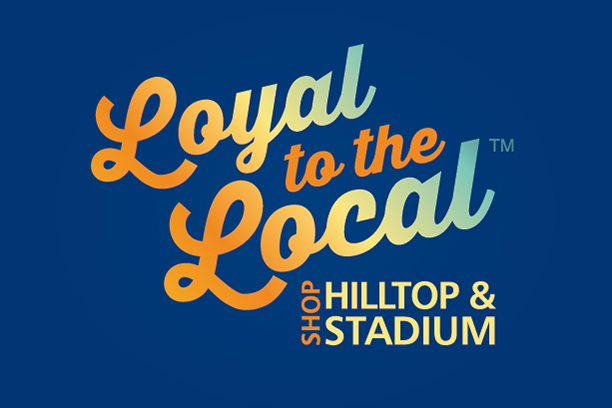Logo for Hilltop Tacoma Loyal to Local campaign