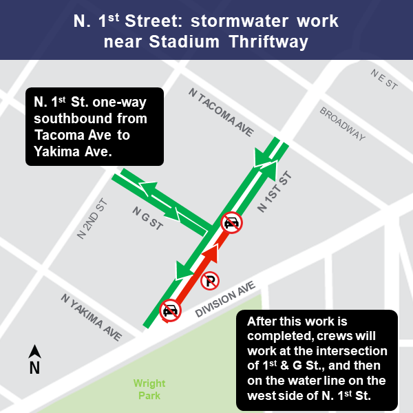 Map of Stadium District construction.