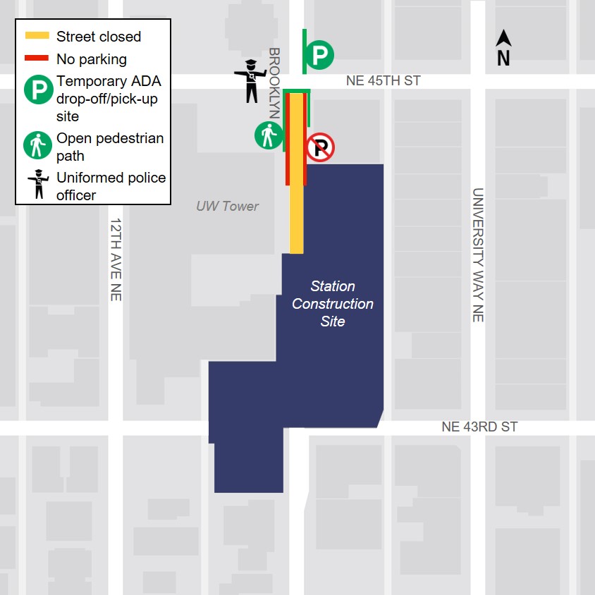 Map of Brooklyn Avenue area