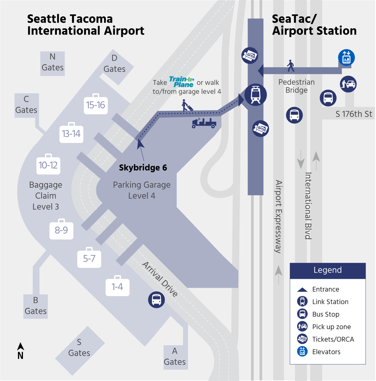 Downtown Seattle accessibility - Schedules & Maps - King County, Washington