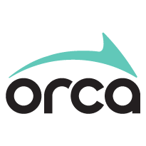 ORCA logo, in color with black