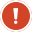 Red alert icon