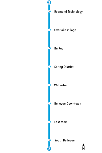 Stations, Link light rail stations