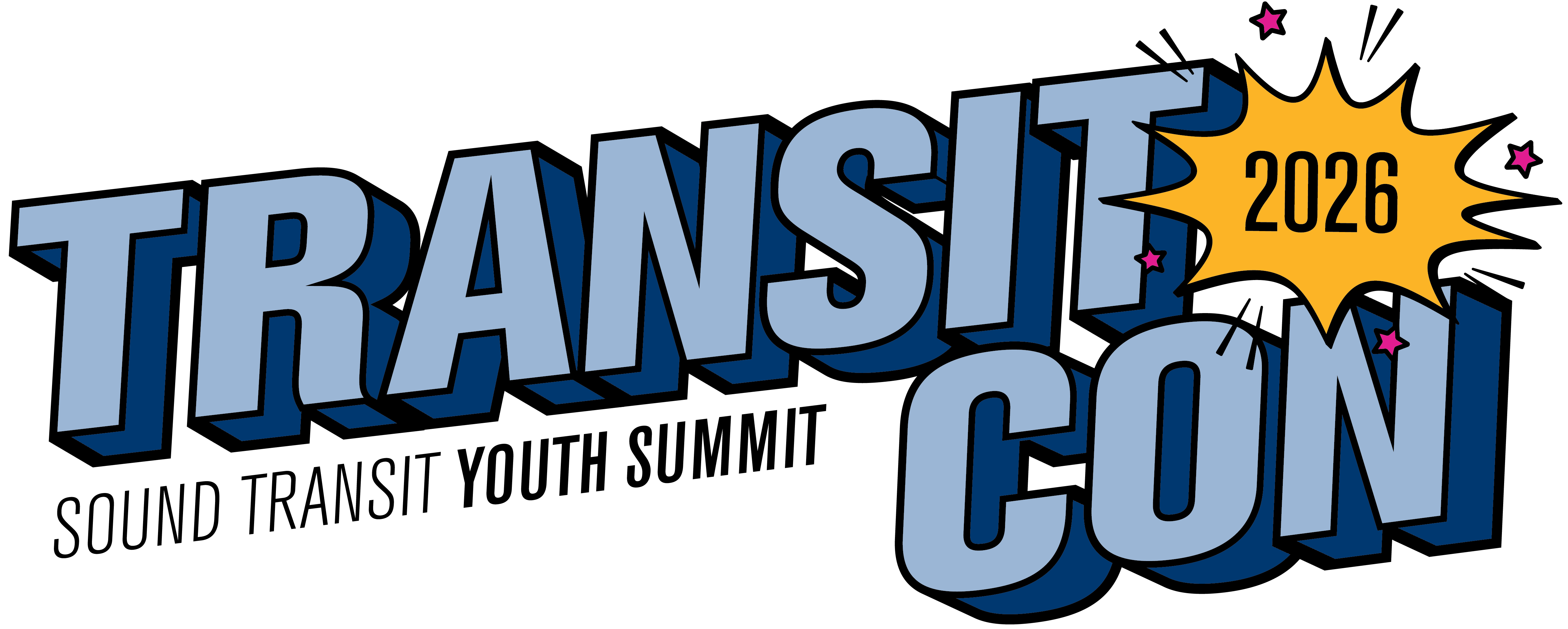 TransitCon 2026: Sound Transit Youth Summit brand mark.
