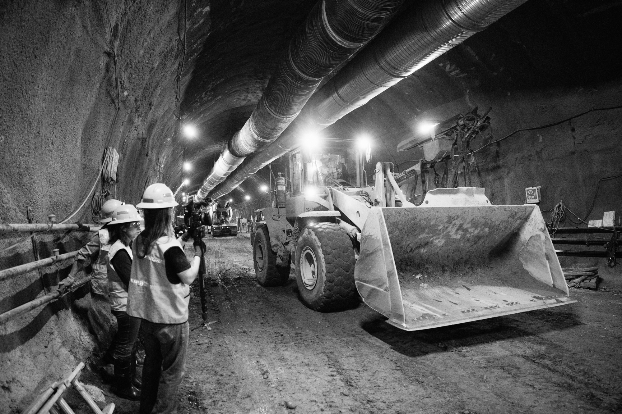 Mining the Bellevue light rail tunnel