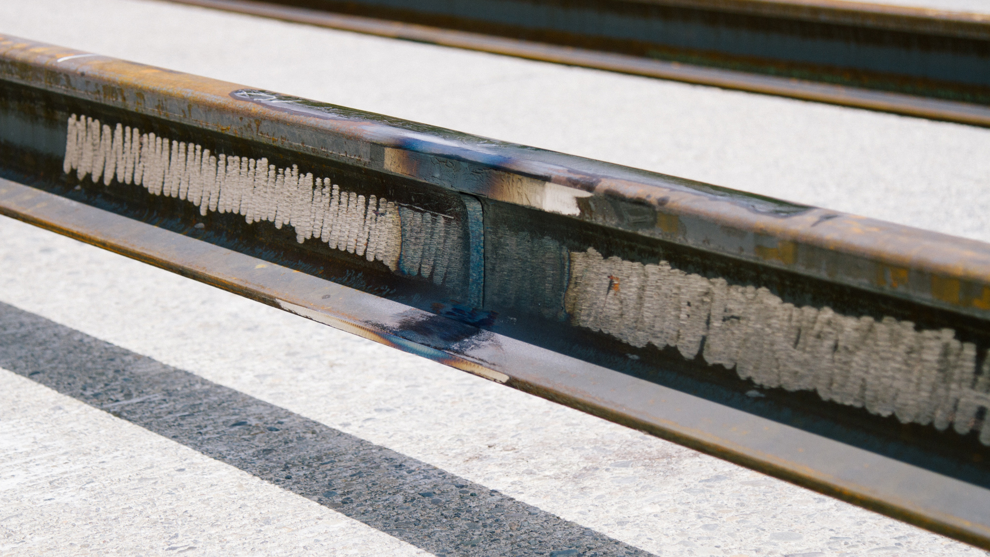 Mercer Island rail weld inspection