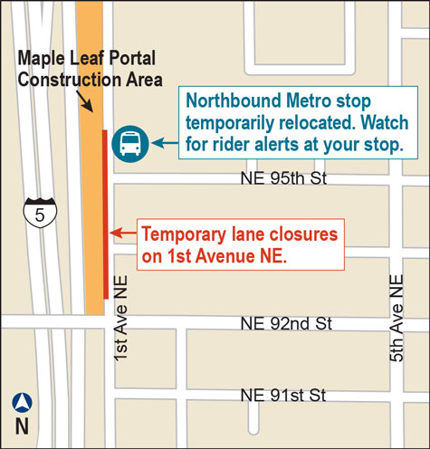 Maple Leaf Portal construction begins | Sound Transit Maple Leaf Portal construction begins | Sound Transit
