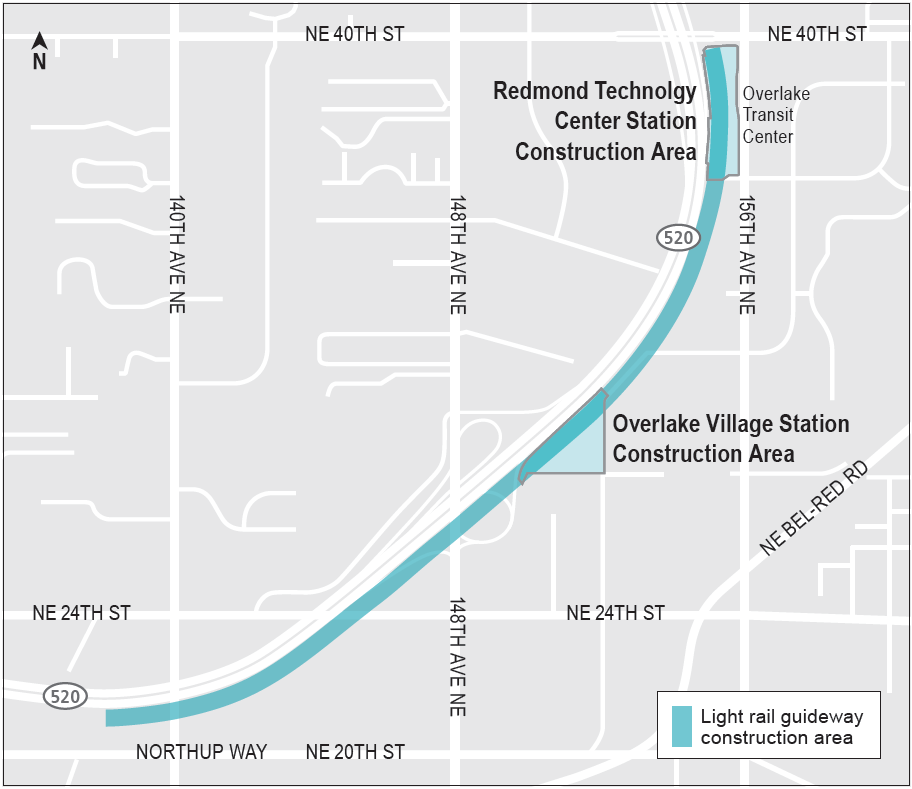 Map of tree removal area