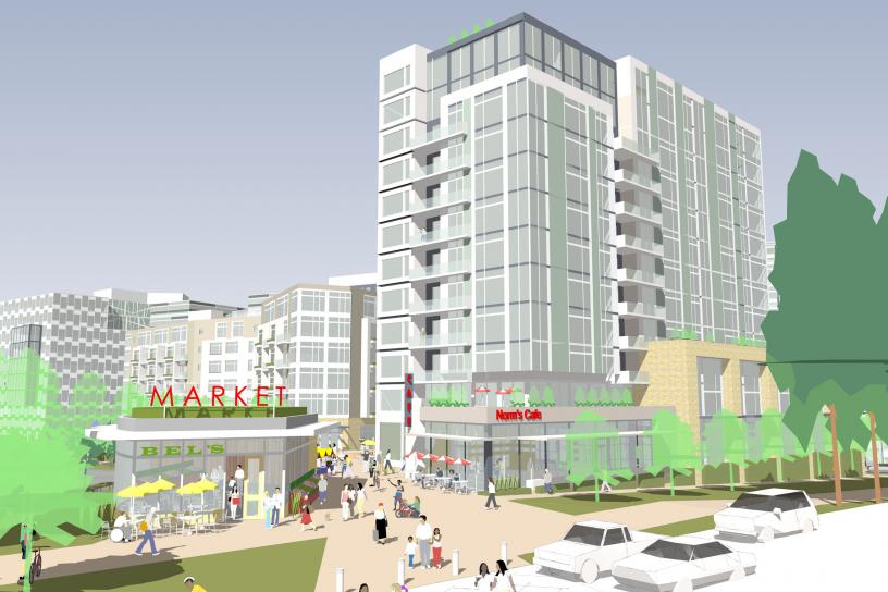 TOD from Spring District/120th Station area