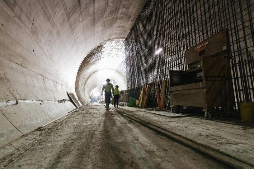 Photo of Bellevue Tunnel, East Link Extension