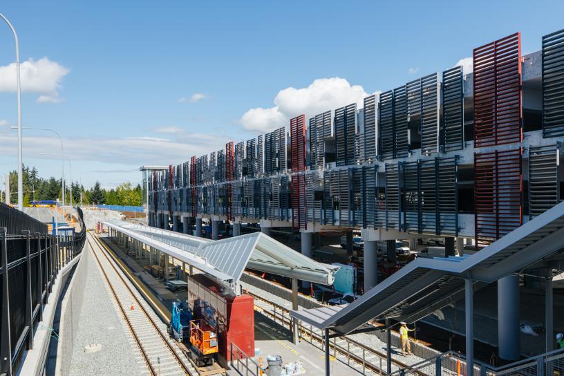 Photo of Redmond Technology Station Construction