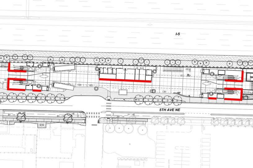 Public art development location map