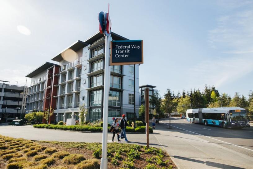 photo of the Senior City Apartments located at Federal Way Transit Center