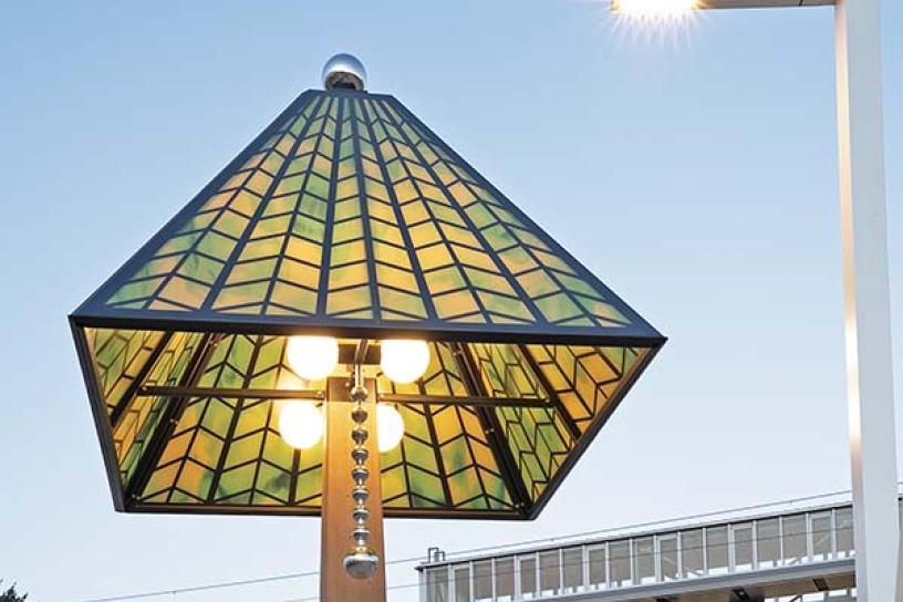 Photo depicting art installation