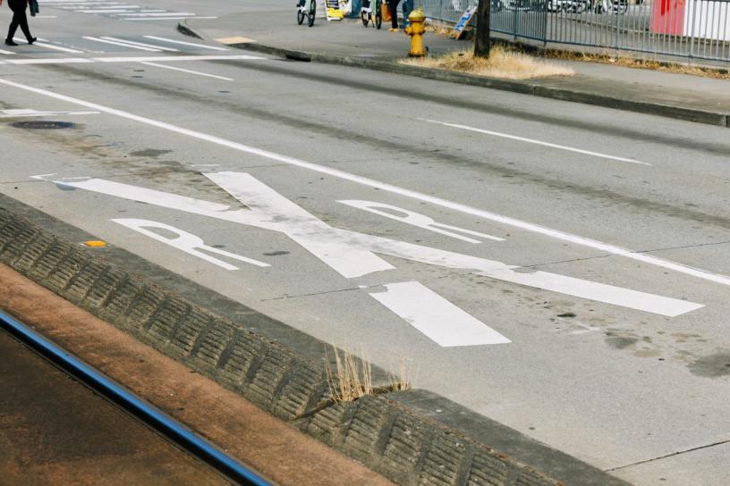 At-Grade Crossing Pavement markings