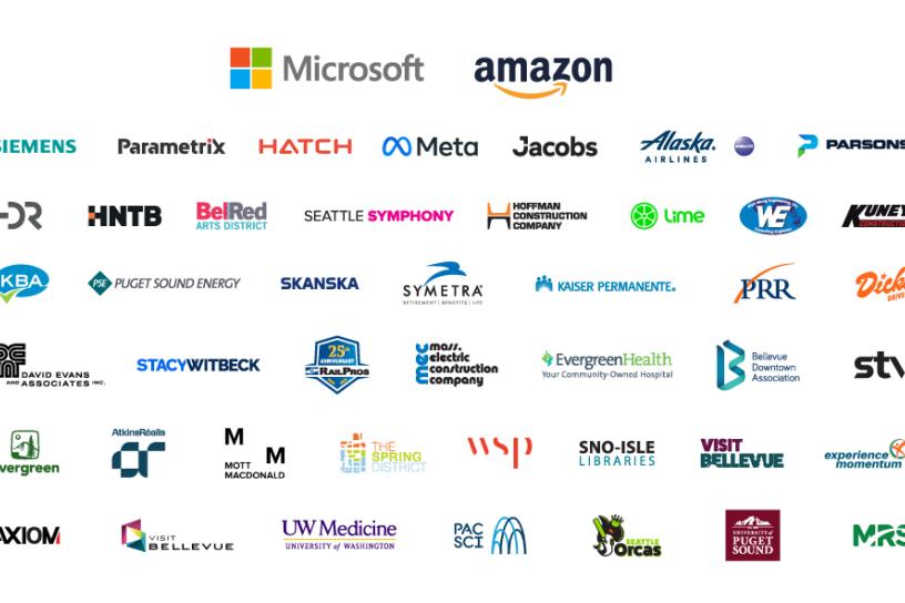 Image of corporate, non-profit, and academic institution partner logos. 