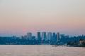 Bellevue skyline from Lake Washington point of view