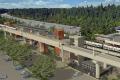 Rendering of Mountlake Terrace station