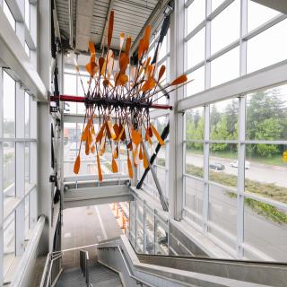A crossing of culture and creativity: Art arrives with the 2 Line