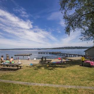 Mount Baker Beach, a short walk from Link light rail