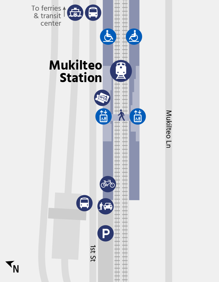 Mukilteo Station Map Image