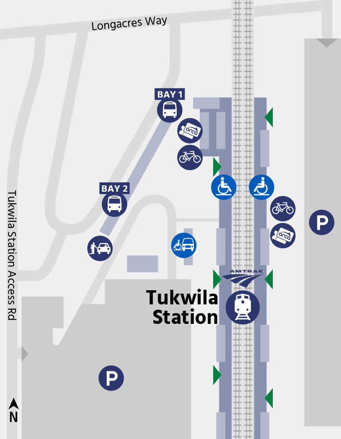 Tukwila Station Map Image