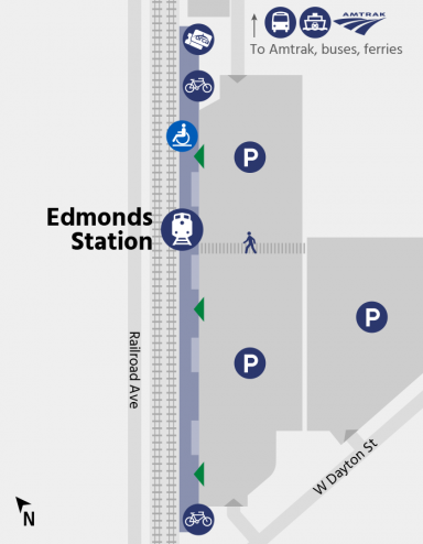 Edmonds Station Map Image