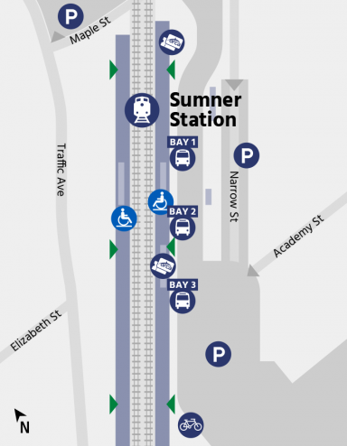 Sumner Station Map Image