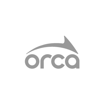 ORCA Logo, in grayscale