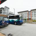 photo of Sound Transit buses at Federal Way Transit Center