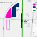 Angle Lake Transit-oriented Development South Site map