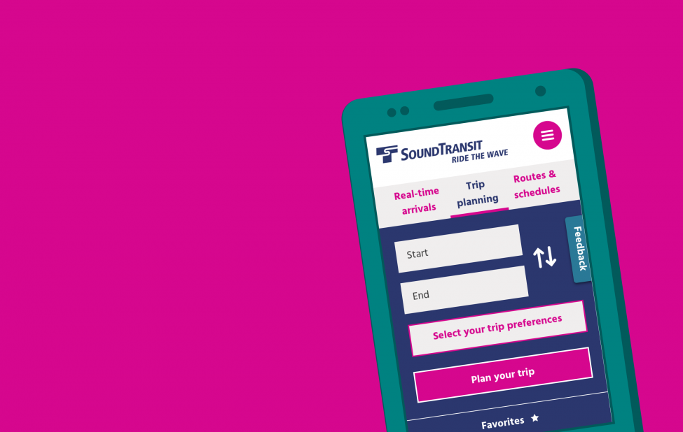 Sound Transit's new website is faster for mobile users