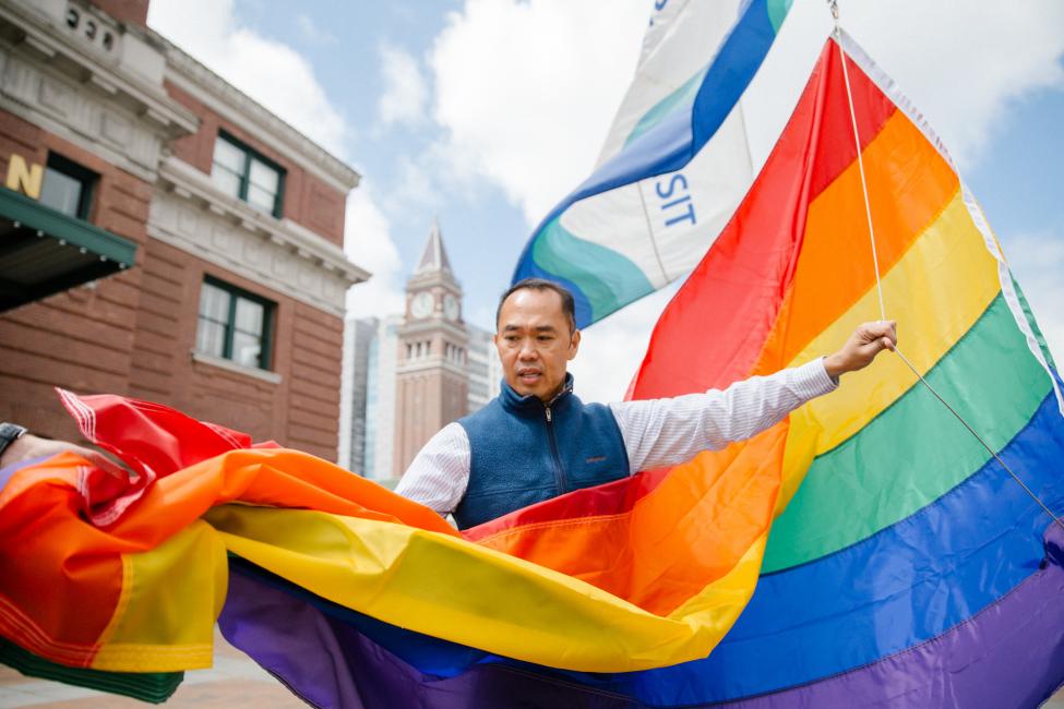 2018 in review: Sound Transit rolls out the rainbow Pride flag