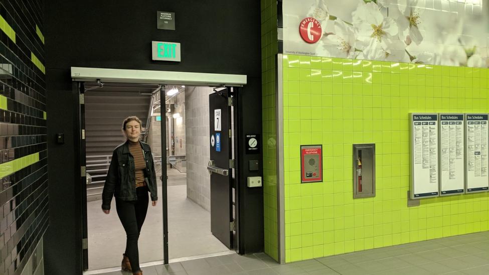 New stairs are open to the public at University of Washington Station