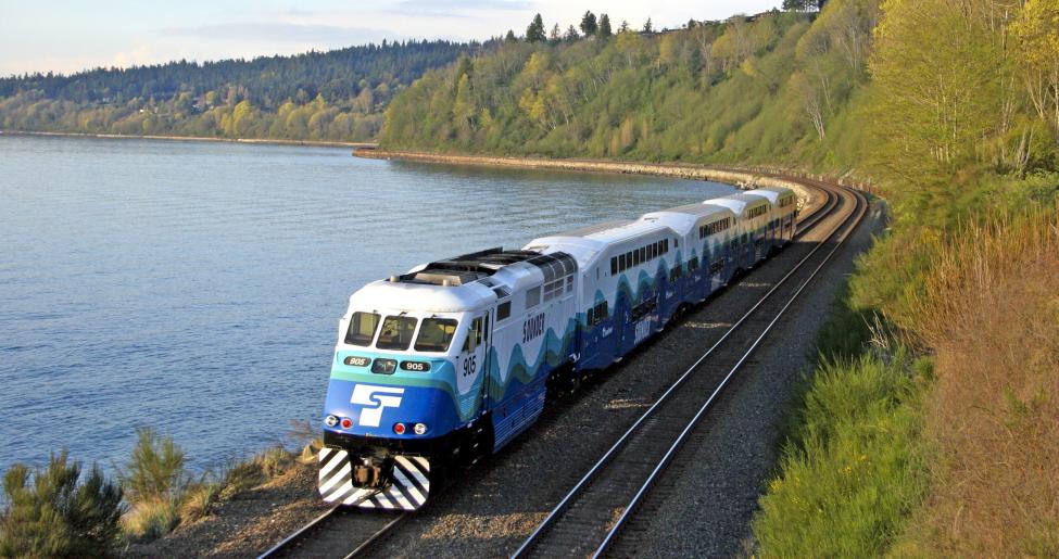 Image of North northline Sounder train