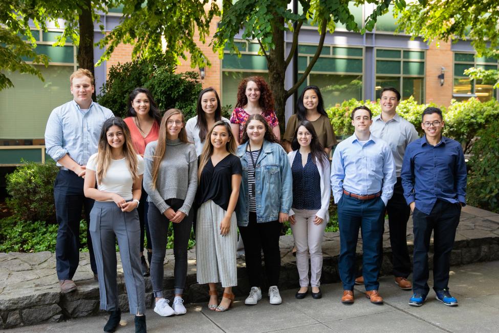 Sound Transit's 2019 summer interns.