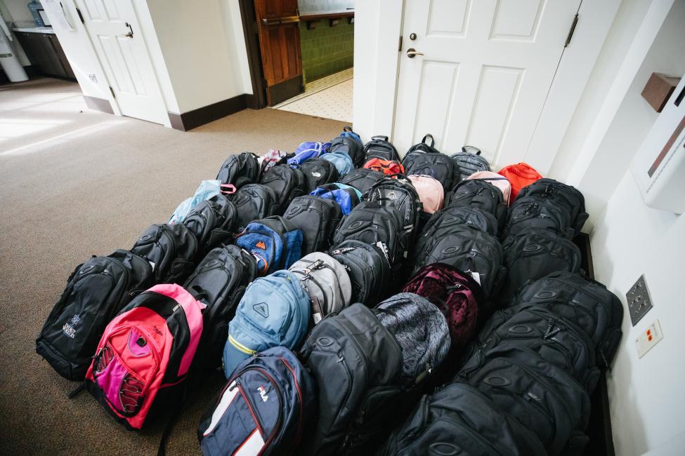 Sound Transit held a backpack drive in August.