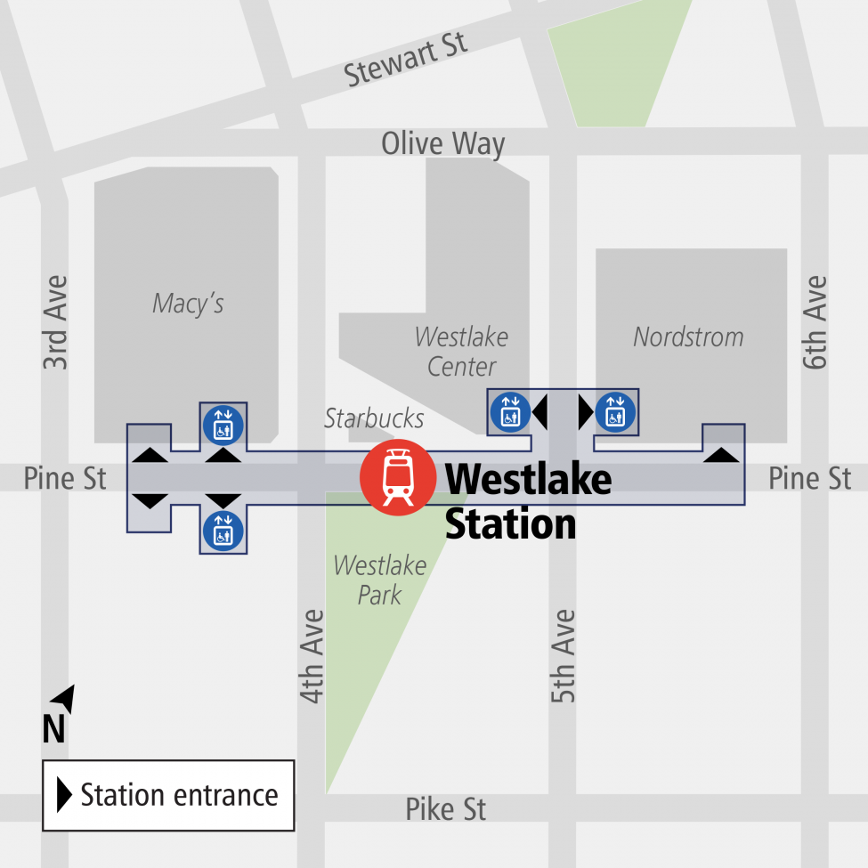 Westlake Station Sound Transit