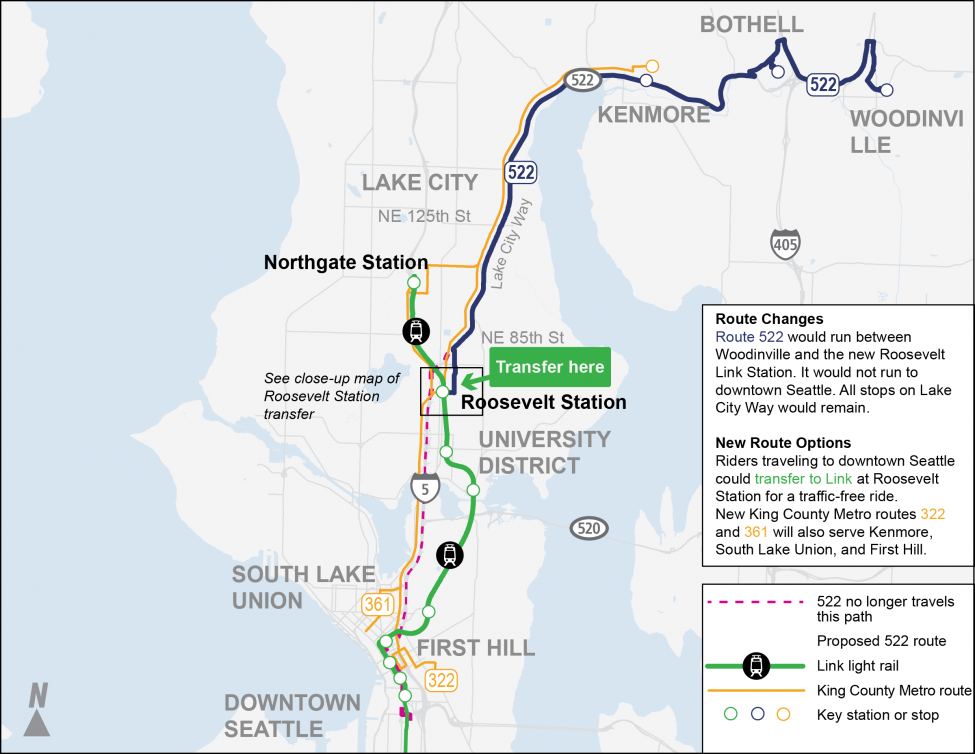 Proposed ST Route 522 map. Anticipated implementation – September 2021.