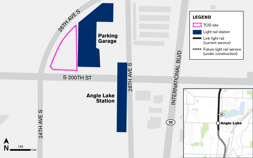 Mercy Angle Lake Family Housing North Site Map