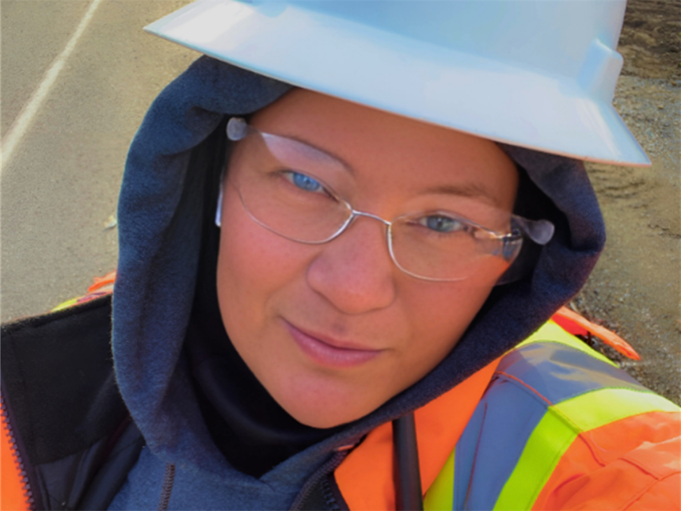 Lani Kraabell, laborer & TRAC graduate, Downtown Redmond Link