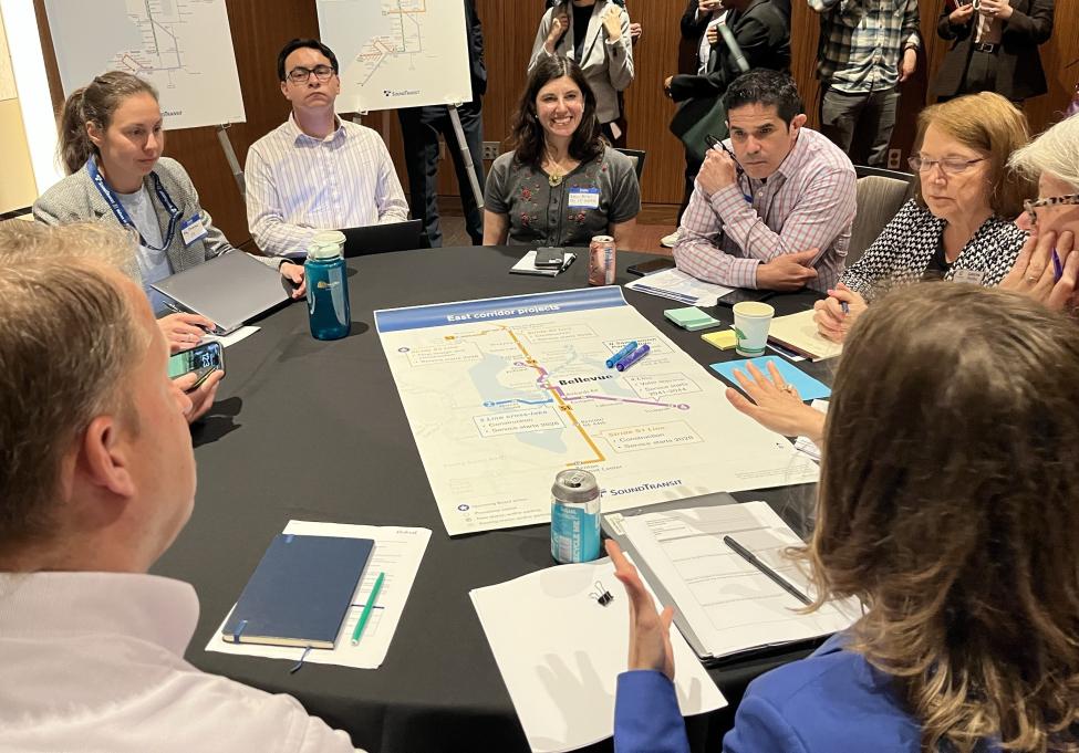 Image of board members at table