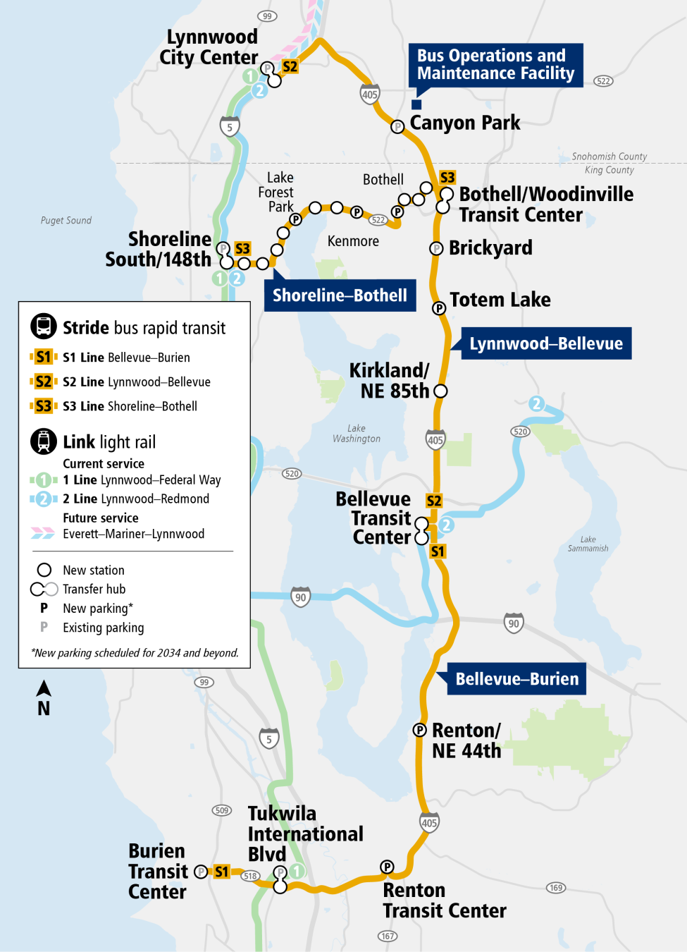 Construction update: Stride bus rapid transit | Sound Transit