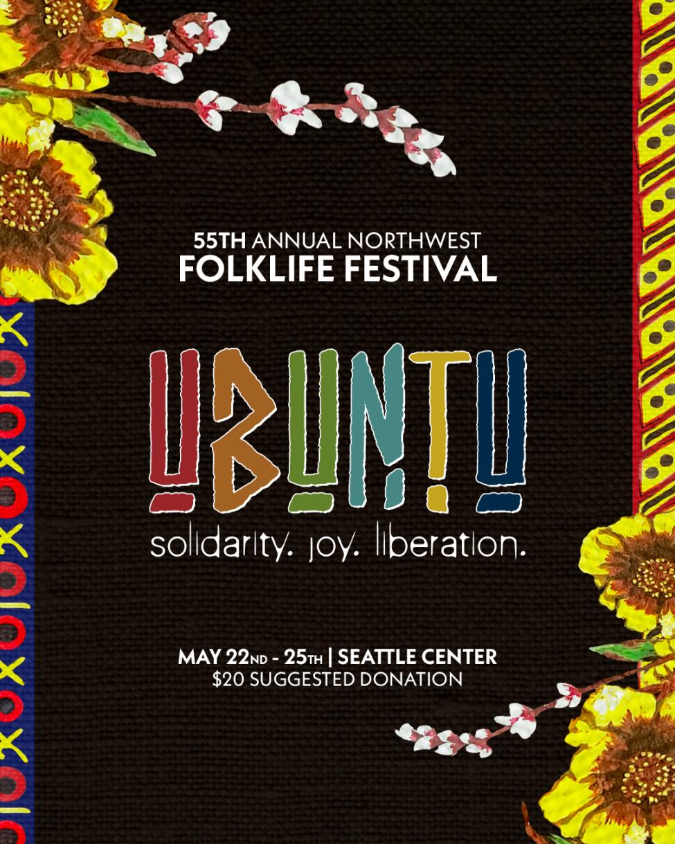 Promotional poster for Ubuntu - Folk Life.